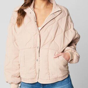 Blank NYC Sand Drift Quilted Jacket